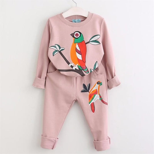 Winter Baby Toddler Girls Clothes Children Clothing Set Sport Suit For Girls Outfit New Year Costume Kids Christmas Clothes